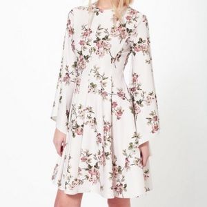 MISS SELFRIDGE Cherry Blossom Print Dress Size 4